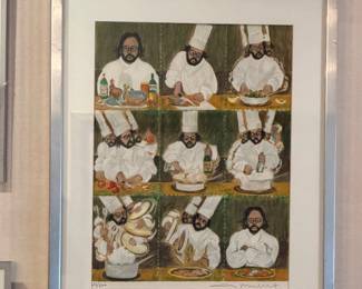 Great Chefs of America by Guy Buffet -  8 lithos - LTD ED   24 0f 500
