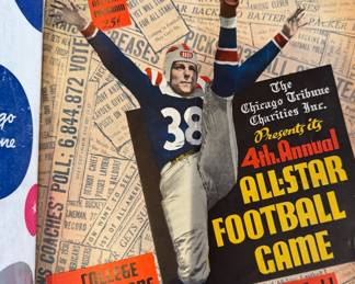 To be sold as a lot of 15 volumes of Vintage sports programs, tickets, etc.