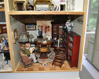 Doll Househouse #2 - to be sold furnished as lot # 2 to the highest offer.  Call prior to the sale  (805-444-6411) with your best offer