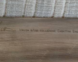 MCM Silver Plate Tray by Lino SABATTINI