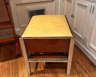 Late 18th Century Georgian Metamorphic library steps/stool