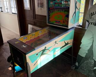 BullsEye Baseball Chicago Coins pinball machine 1967