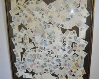 Collection of first day of issue Stamps on canceled envelopes