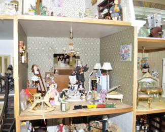 Doll Househouse #2 - to be sold furnished as lot # 2 to the highest offer.  Call prior to the sale  (805-444-6411) with your best offer