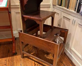 Late 18th Century Georgian Metamorphic library steps/stool