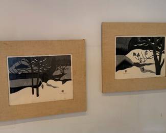 Winter in Aizu  1970   Kiyoshi Saito   LTD edition of 80