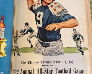 To be sold as a lot of 15 volumes of Vintage sports programs, tickets, etc.