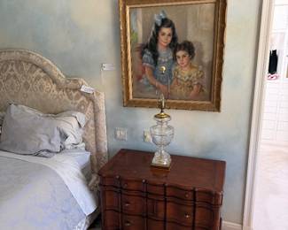 Original Pastel by Shirley Friend Abrams - famed Chicago portrait artist