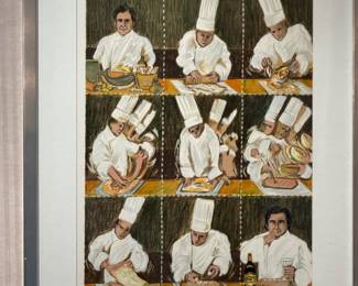 Great Chefs of America by Guy Buffet -  8 lithos - LTD ED   24 0f 500