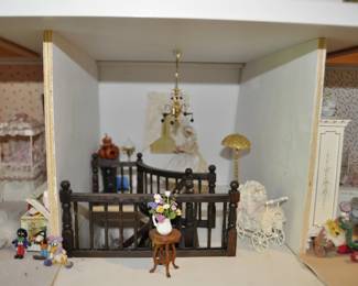 Doll Househouse #2 - to be sold furnished as lot # 2 to the highest offer.  Call prior to the sale  (805-444-6411) with your best offer