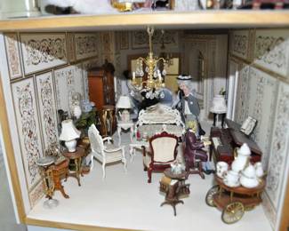 Doll Househouse #2 - to be sold furnished as lot # 2 to the highest offer.  Call prior to the sale  (805-444-6411) with your best offer