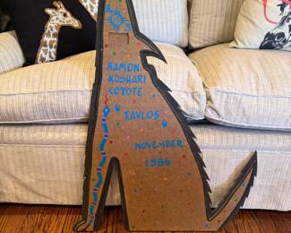 TAVLOS STUDIOS - Ramon Koshari Coyote  November 1986