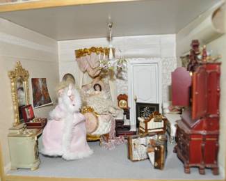 Doll Househouse #2 - to be sold furnished as lot # 2 to the highest offer.  Call prior to the sale  (805-444-6411) with your best offer