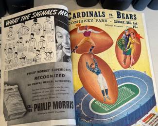 To be sold as a lot of 15 volumes of Vintage sports programs, tickets, etc.