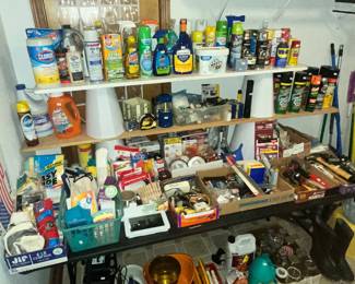 CLEANING SUPPLIES & HOUSEHOLD ITEMS