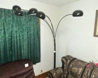 MCM STYLED 5-HEAD ARCH LAMP