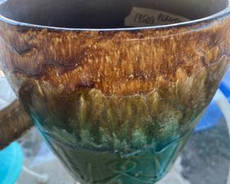 BEAUTIFUL ROBINSON RANSBOTTOM DRIP GLAZE JARDINERE