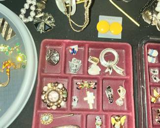 PINS, BROOCHES