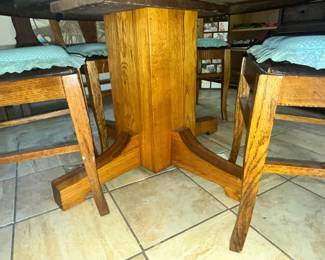 SQUARE MISSION-STYLE BASE