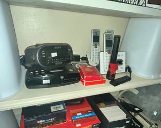 CLOCK RADIOS & PHONES