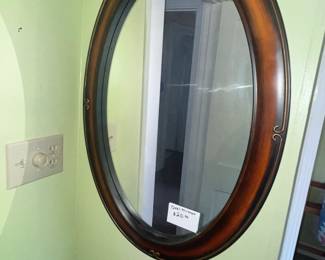 OVAL WALL MIRROR