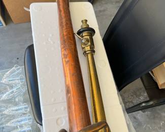 Huge collection of fire hoses - these are 2 of 20 at least! 