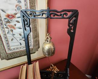 Brass Bell on Stand