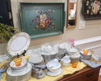 Vintage Hand Painted China