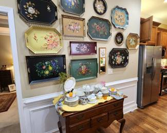 Vintage Tole Tray Collection
