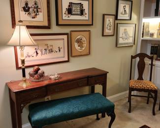 Davis Cabinet Company Console Table