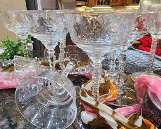 Vintage Champagne/Sherbet Glasses