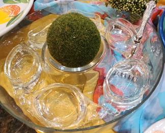 Deviled Crab Glass Basking Shells