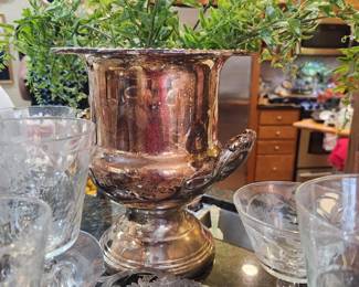 Silver Plate Champagne Bucket