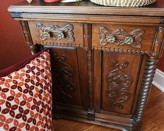 Antique Sewing Cabinet