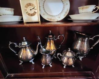 Silverplate Tea Set 