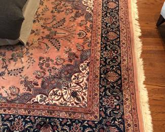 Fine handmade oriental rug 106” x 144”