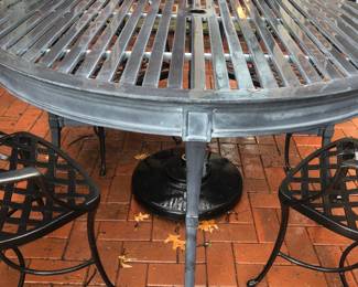 Table by restoration hardware