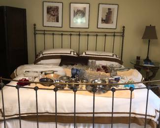 King bed with pillow top mattress set