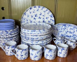  07 Bybee Spongeware Pottery