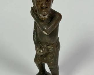 African Hand Carved Stone Sculpture 
