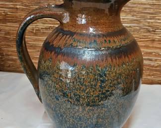Mid Century Schamotte Pitchersigned