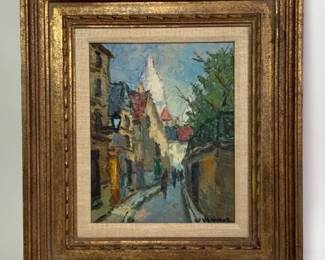 Charles CH Vaniscotte Oil Painting