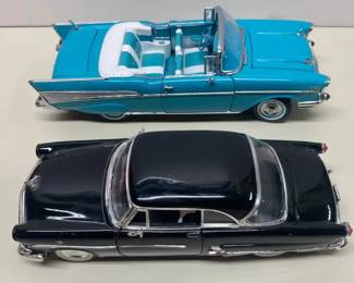 1953 Ford Victoria WELLY and 1957 Chevy Bel Air Convertible