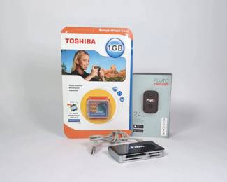 Pluto Trigger Bluetooth Shutter Release, 1GB Card  Reader