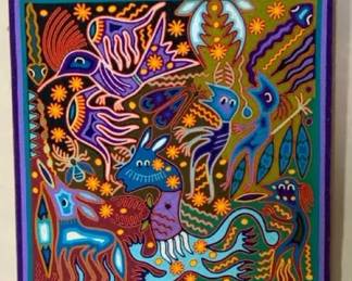 Original Yarn Art By Jose Benitez Sanchez