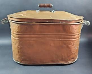 Copper Boiler With Lid