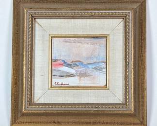 Paul Chidlaw Miniature Landscape Painting