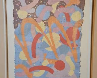 Sheila Bonser Framed Art Piece