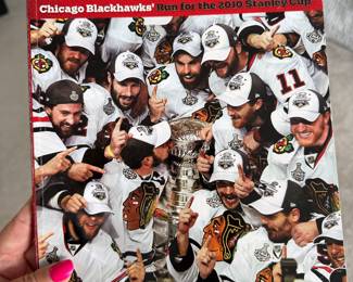 Commemorative Chicago Blackhawks Run for the Stanley Cup