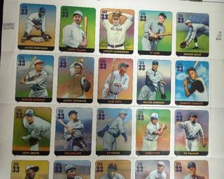 Legends of Baseball stamp set